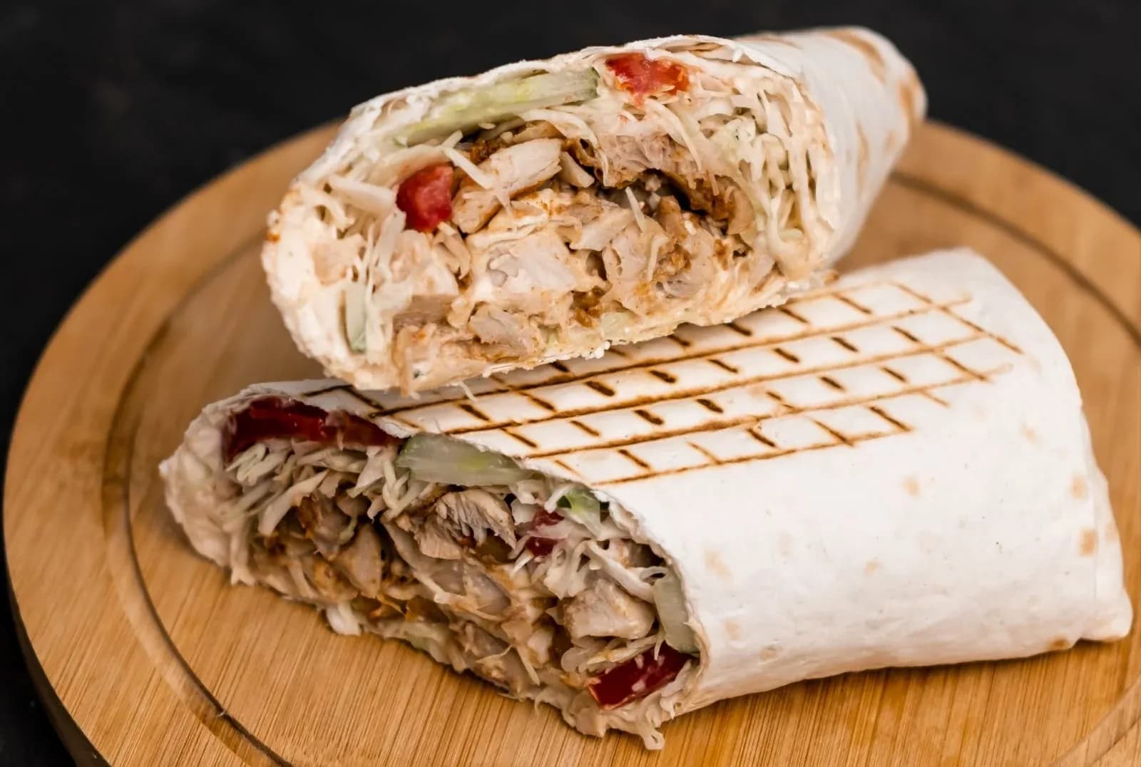 Шаурма из Томлёной  Курицы